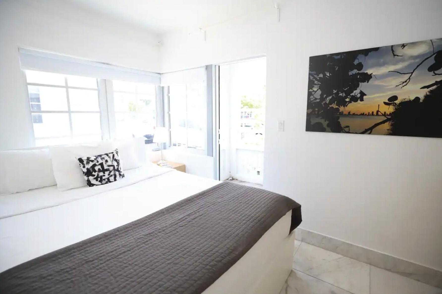 South Beach 2 Bedroom Family & Pet Friendly Apartment With Balcony & Free Parking Miami Beach Kültér fotó