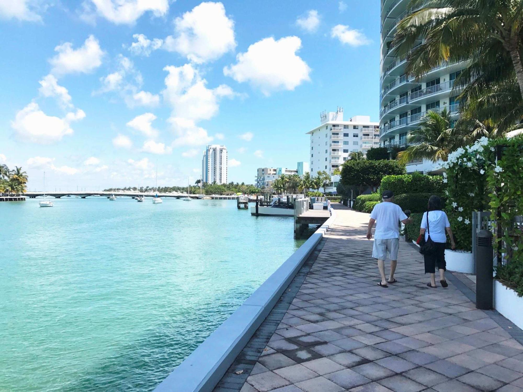 South Beach 2 Bedroom Family & Pet Friendly Apartment With Balcony & Free Parking Miami Beach Kültér fotó